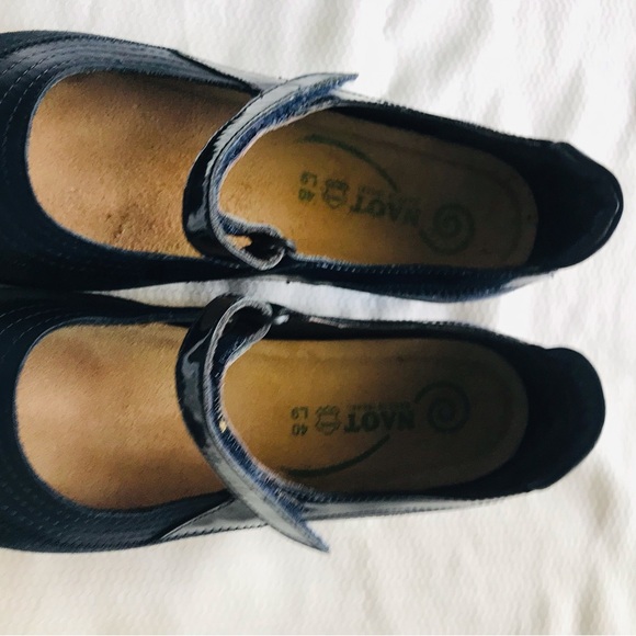 NAOT suede Women's Navy blue Mary Jane Shoes - Picture 9 of 14